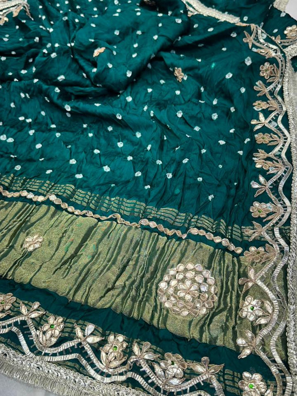 Gazi Bandhej Dupatta