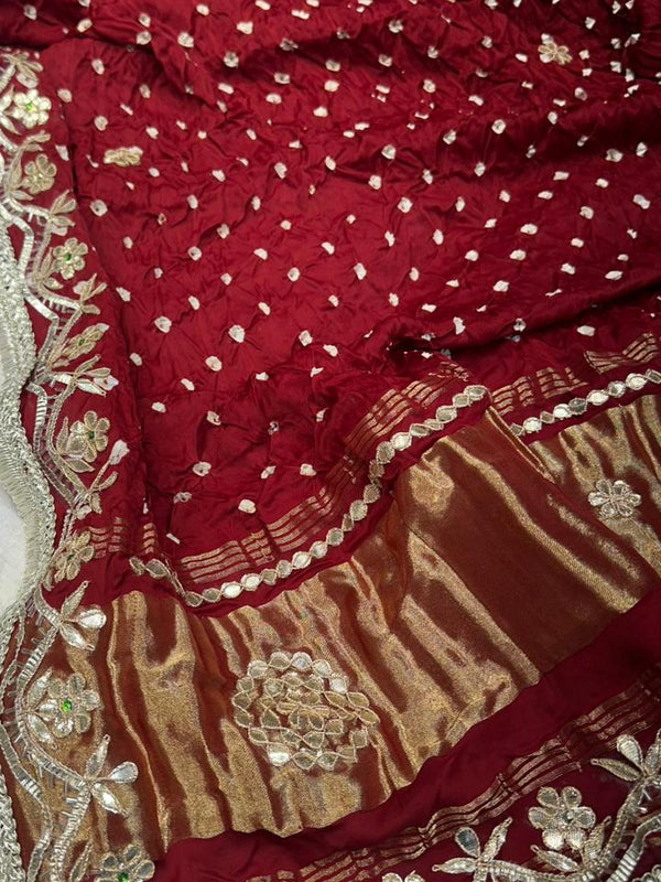 Gazi Bandhej Dupatta