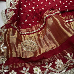Gazi Bandhej Dupatta
