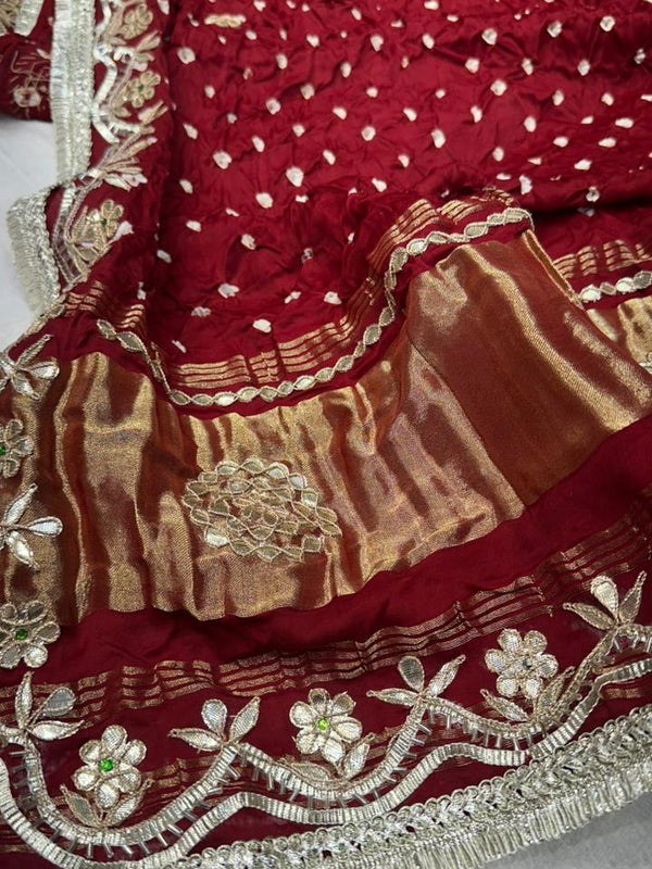 Gazi Bandhej Dupatta