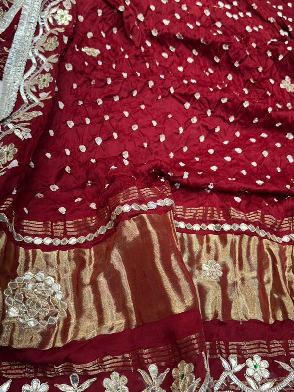 Gazi Bandhej Dupatta