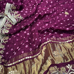 Gazi Bandhej Dupatta