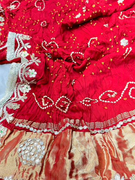 Gazi Bandhej Dupatta