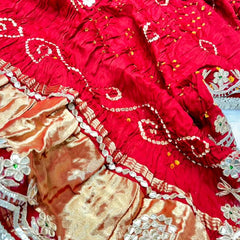 Gazi Bandhej Dupatta