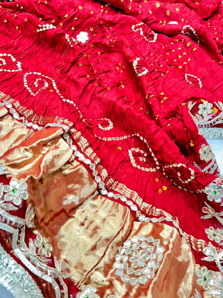 Gazi Bandhej Dupatta