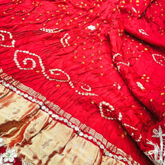 Gazi Bandhej Dupatta