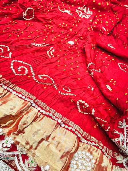 Gazi Bandhej Dupatta