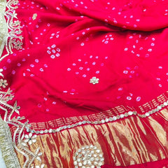 Gazi Bandhej Dupatta
