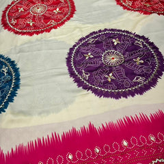 Gazi Mandala Gota Saree