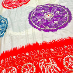 Gazi Mandala Gota Saree