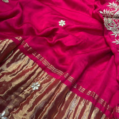 Gajji Mandala Gota Saree