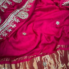 Gajji Mandala Gota Saree