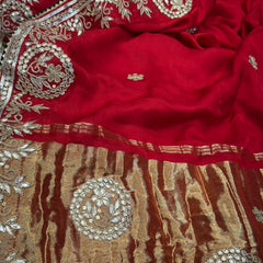 Gajji Mandala Gota Saree