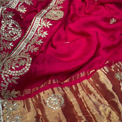 Gajji Mandala Gota Saree