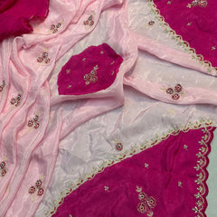 Pure HO silk Handwork Saree