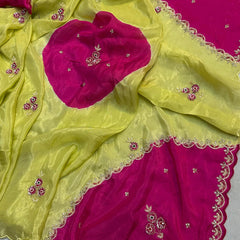 Pure HO silk Handwork Saree