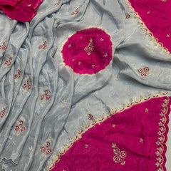 Pure HO silk Handwork Saree