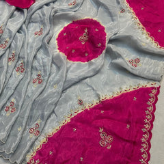Pure HO silk Handwork Saree