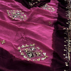 Pure HO silk Gota Saree