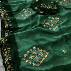 Pure HO silk Gota Saree