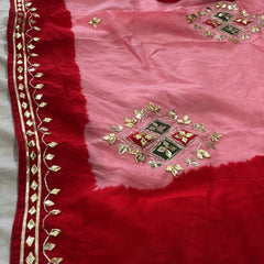 Pure HO silk Gota Saree