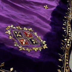 Pure HO silk Gota Saree
