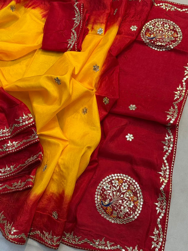 Pure Upada Silk Saree