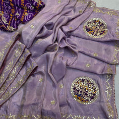 Pure Cosmos Tissue Silk Saree