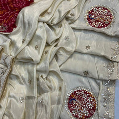 Pure Cosmos Tissue Silk Saree