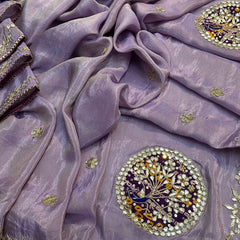 Pure Cosmos Tissue Silk Saree