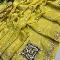 Pure Cosmos Tissue Silk Saree