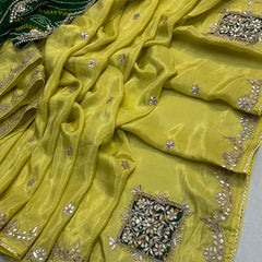 Pure Cosmos Tissue Silk Saree