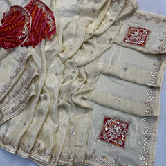 Pure Cosmos Tissue Silk Saree