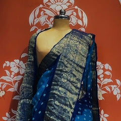 Banarai Bhandej Saree