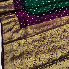 Banarai Bhandej Saree