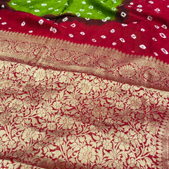 Banarai Bhandej Saree
