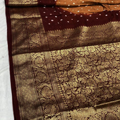 Banarai Bhandej Saree