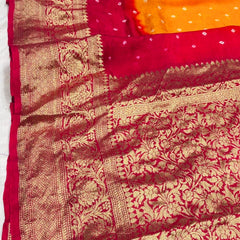 Banarai Bhandej Saree