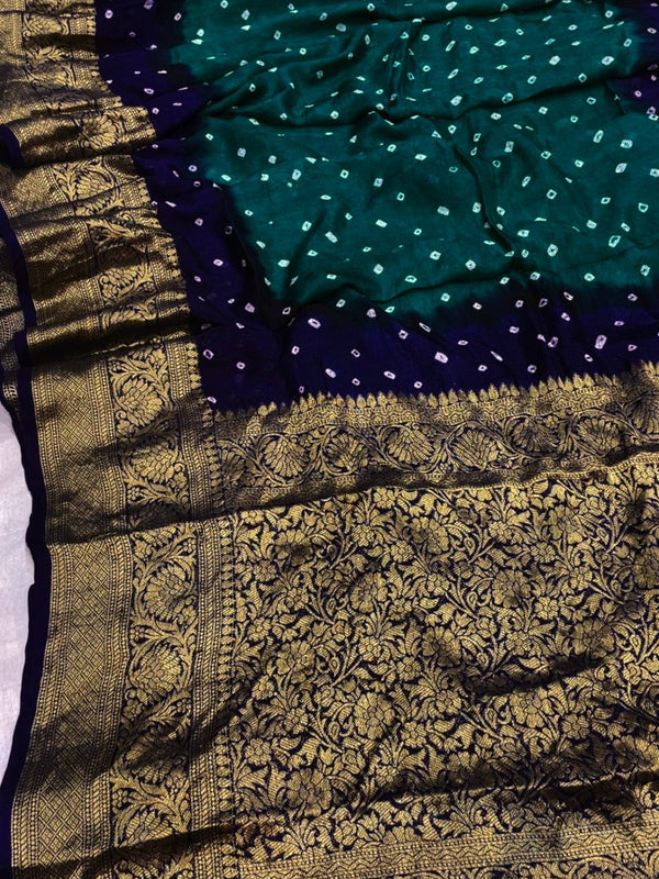 Banarai Bhandej Saree