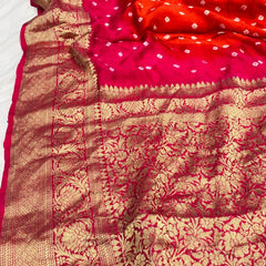 Banarai Bhandej Saree