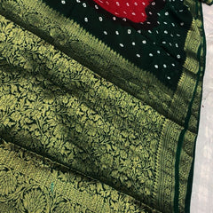 Banarai Bhandej Saree