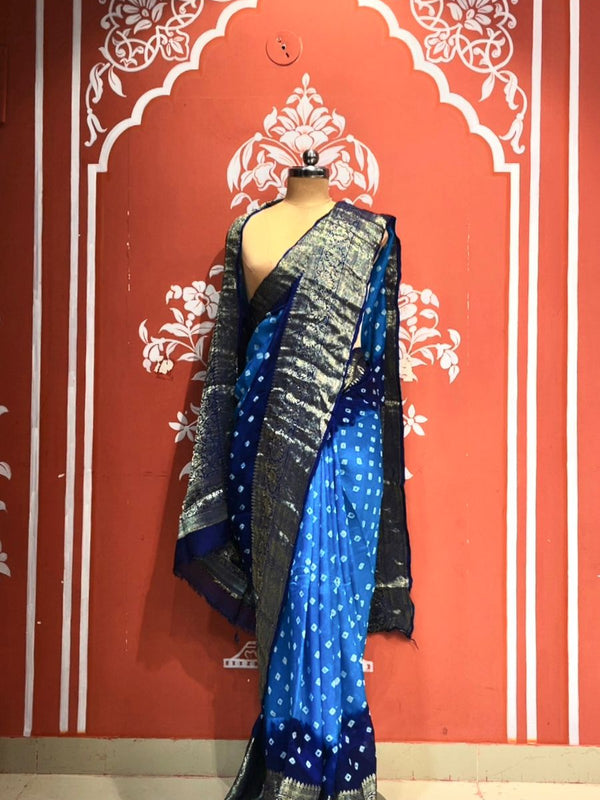 Banarai Bhandej Saree