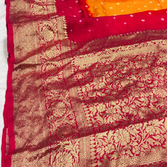 Banarai Bhandej Saree