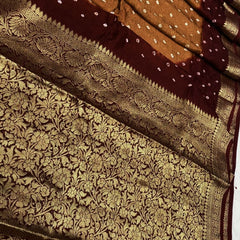 Banarai Bhandej Saree