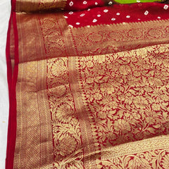 Banarai Bhandej Saree