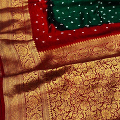 Banarai Bhandej Saree