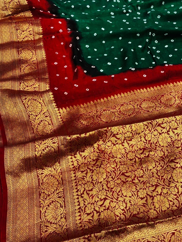 Banarai Bhandej Saree