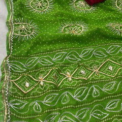 Gota Bhandej Saree