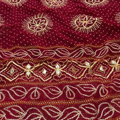 Gota Bhandej Saree