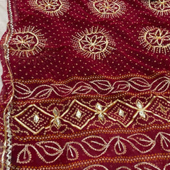 Gota Bhandej Saree